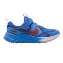 TÊNIS NIKE COSMICA RUNNER SWOOSH (PS) AZUL COM VERMELHO JUVENIL