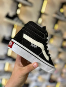 SK8 BOTA PRETO BRANCO - DX STORE