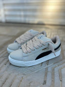 PUMA SUEDE XL CREME PRETO - DX STORE