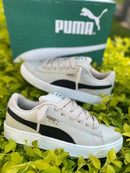 PUMA SUEDE XL CREME PRETO - loja online